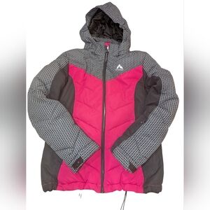 Pink and Gray Hooded Jacket MY 10-12Y